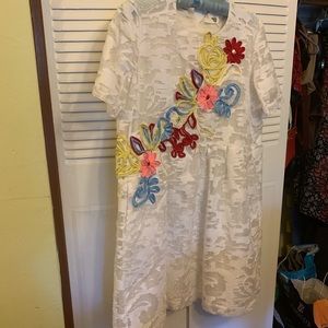 Beautiful, embroidered dress